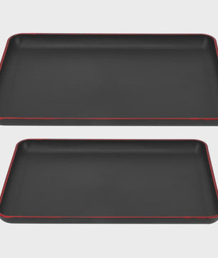 Japans Stijl Rechthoekig Dienblad - Duurzaam Plastic Serveerblad voor Horeca & Thuis