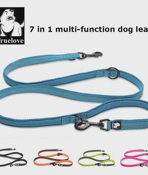 Truelove 7-in-1 Multifunctionele Hondentuig: Verstelbaar, Handsfree & Reflecterend