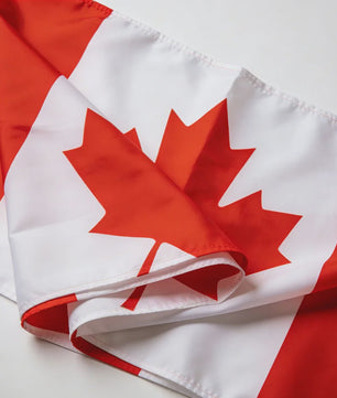 Canadese Vlag met Esdoornblad - Polyester - 3 Maten