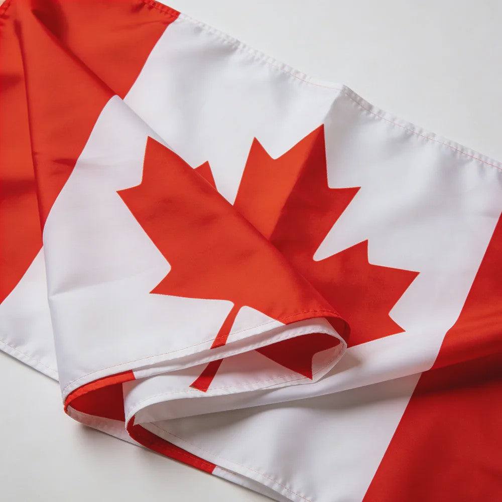Canadese Vlag met Esdoornblad - Polyester - 3 Maten