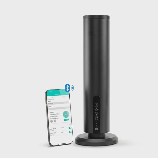 Draadloze Etherische Olie Diffuser met Bluetooth & Oplaadbaar - Koude Lucht Aromatherapie
