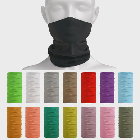 Multifunctionele Bandana Sjaal met UV-Bescherming | Hoofdband, Nekwarmer, Gezichtsbedekking
