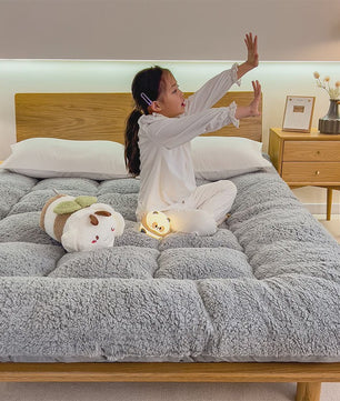 Luxe Lamsvel Matras Topper - Extra Zacht & Warm - Geschikt voor Slaapzaal & Thuis