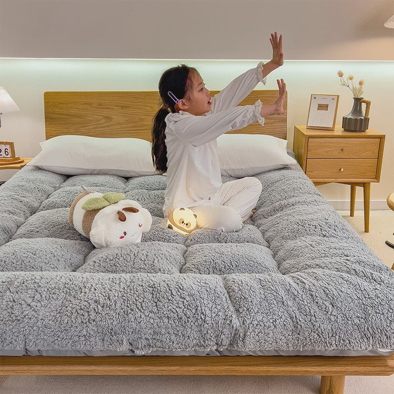 Luxe Lamsvel Matras Topper - Extra Zacht & Warm - Geschikt voor Slaapzaal & Thuis