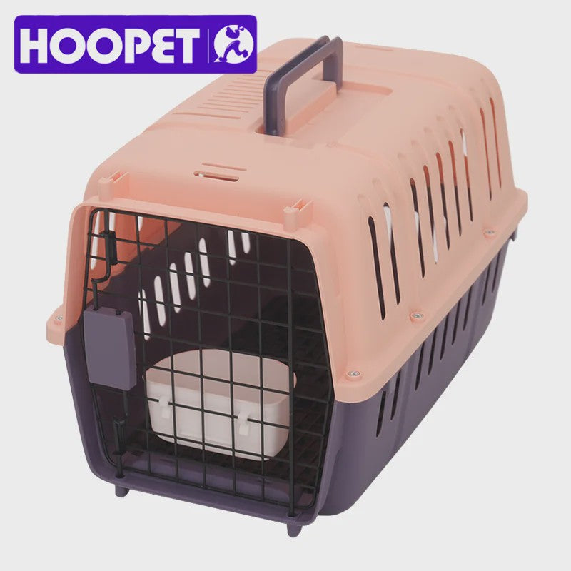 Draagbare Reismand voor Katten en Kleine Honden - Vliegtuig & Auto Transportbox