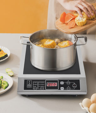 Professionele 3500W Inductie Kookplaat - Draagbaar & met Timer