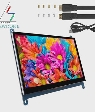 7 Inch IPS Touchscreen Monitor voor Raspberry Pi (4/3/2/B/B+/A+) - 1024x600, HDMI, Driver-Free