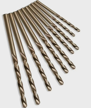 10-delige HSS M35 Kobalt Boorbits Set (1-3mm) voor Metaal & Roestvrij Staal