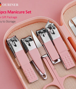 14-delige Luxe Manicure en Pedicure Set - Roestvrij Staal