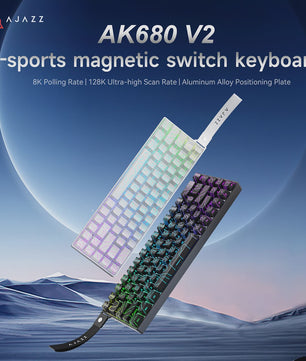 Ajazz AK680 V2 Gaming Toetsenbord: Magnetische Switches, 8K Polling Rate & RGB