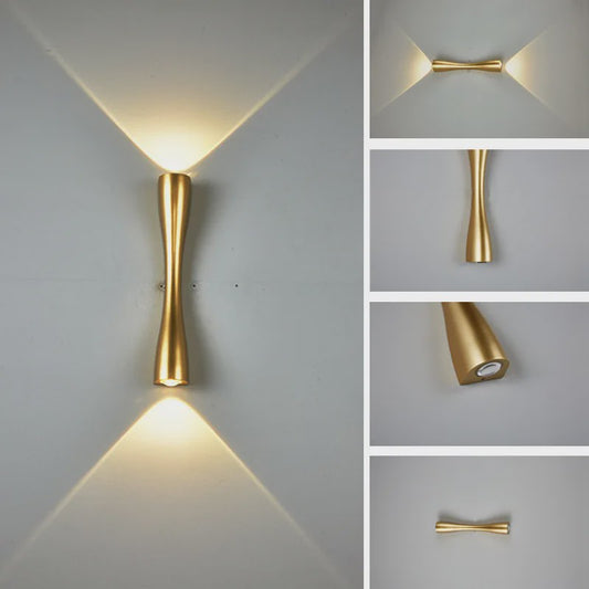 Moderne LED Wandlamp IP65 Waterdicht - Binnen & Buiten - 6W/12W - Sfeervolle Verlichting
