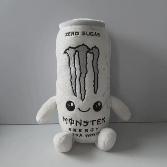 Pluche Energie Blikje 'Zero Sugar Ultra White' - Zacht Speelgoed & Decoratie