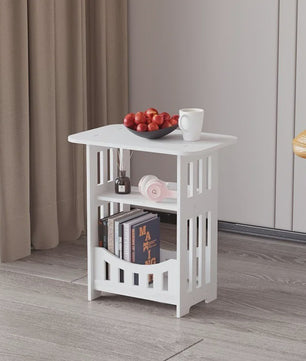 Moderne Houten Bijzettafel - Stijlvolle Opbergtafel voor Woonkamer & Slaapkamer