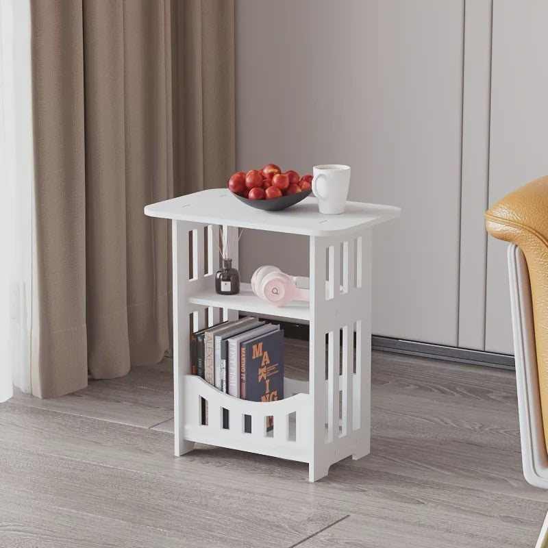Moderne Houten Bijzettafel - Stijlvolle Opbergtafel voor Woonkamer & Slaapkamer