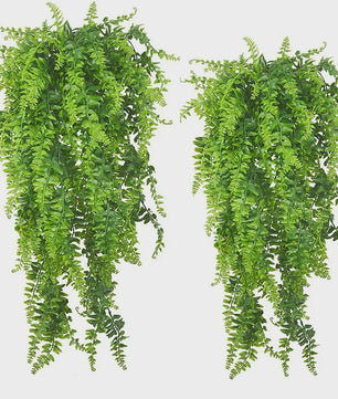 Kunstplant Hangplant 90cm - Nep Varen Slungel met Bladeren voor Decoratie