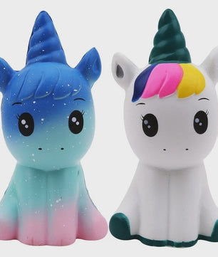 Schattige Squishy Eenhoorn Speelgoed - Langzaam Rijzend, Zacht & Geurend Stressverlichter voor Kinderen