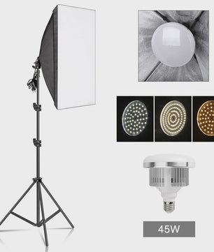 Professionele Softbox Verlichting Set 50x70cm voor Fotografie & Video (LED Bi-Color)