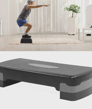 Verstelbaar Aerobic Step Platform - Ideaal voor Thuisgym, Kantoor & Diverse Workouts