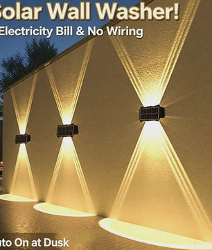 Zonne-energie Buitenlamp LED - Waterdicht & Automatisch - Tuin, Muur, Pad Verlichting