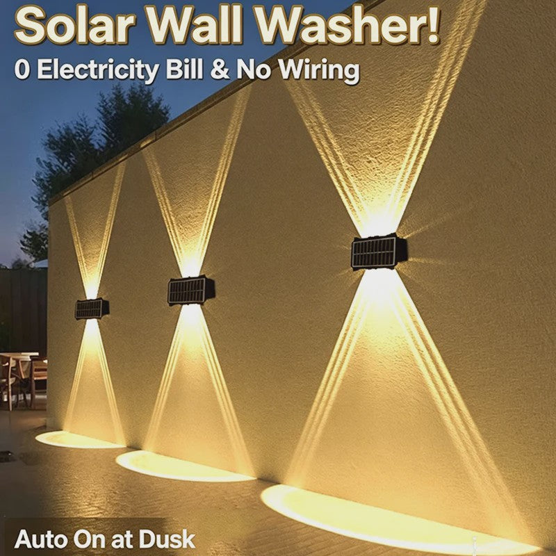 Zonne-energie Buitenlamp LED - Waterdicht & Automatisch - Tuin, Muur, Pad Verlichting