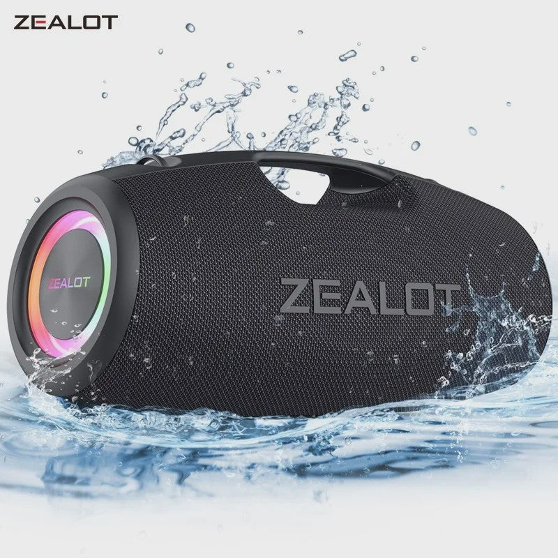 ZEALOT S78 120W Draagbare Bluetooth Speaker - Krachtig Geluid & Feestverlichting