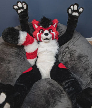 Luxe Husky Fursuit - Volwassen Mascot Kostuum voor Cosplay & Feestdagen