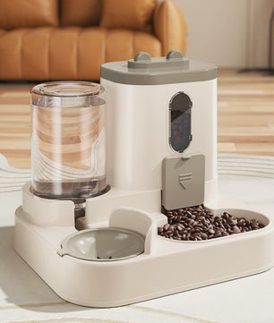 Automatische Voerbak en Waterdispenser voor Huisdieren - Anti-Knoei Ontwerp