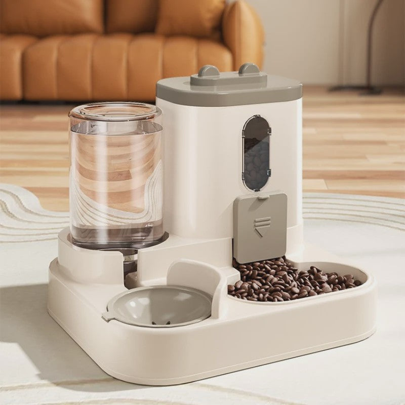 Automatische Voerbak en Waterdispenser voor Huisdieren - Anti-Knoei Ontwerp