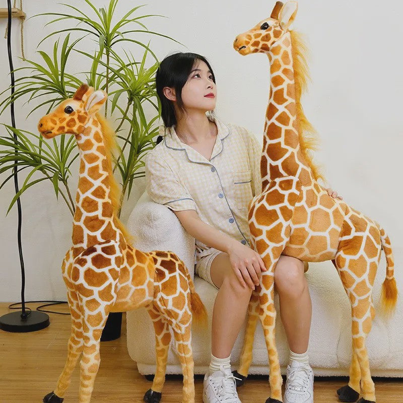 Reusachtige Giraffe Pluche Knuffel - Zacht & Schattig Speelgoed voor Kinderen