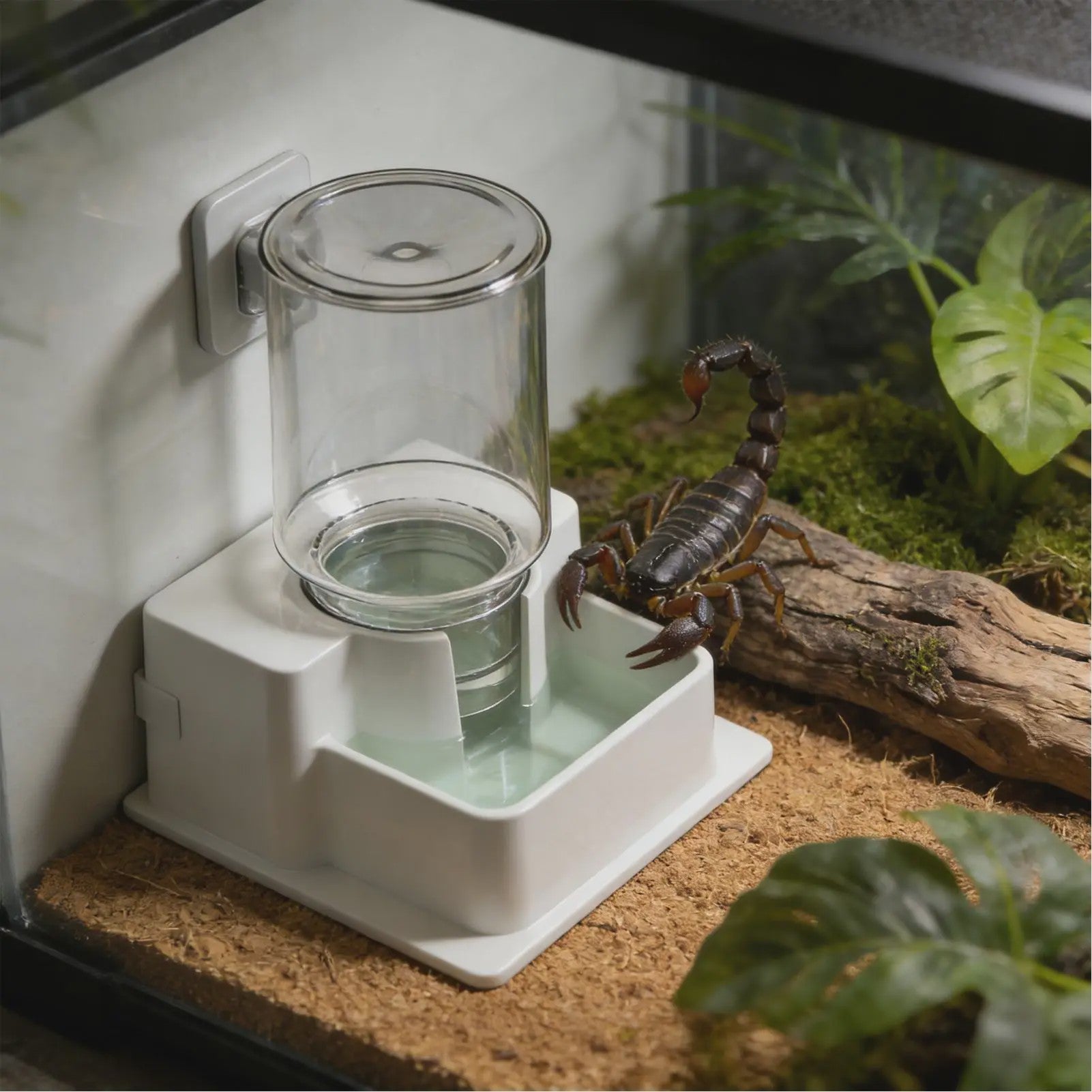 Automatische Reptielen Voerbak & Waterdispenser - Zelfvoorzienend en Afneembaar