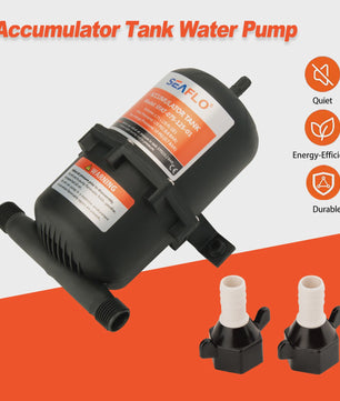 Draagbare Water Accumulator Tank 0.75L - 125 PSI voor Boot, RV en Jacht
