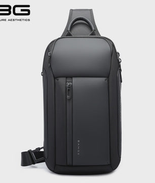 Bange Waterdichte Heren Borsttas - Crossbody Schoudertas met Grote Capaciteit