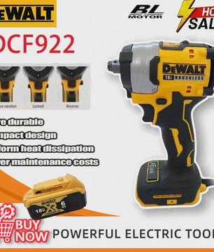 Dewalt DCF922 Accu Slagmoersleutel - Krachtige Borstelloze Motor met Variabele Snelheid