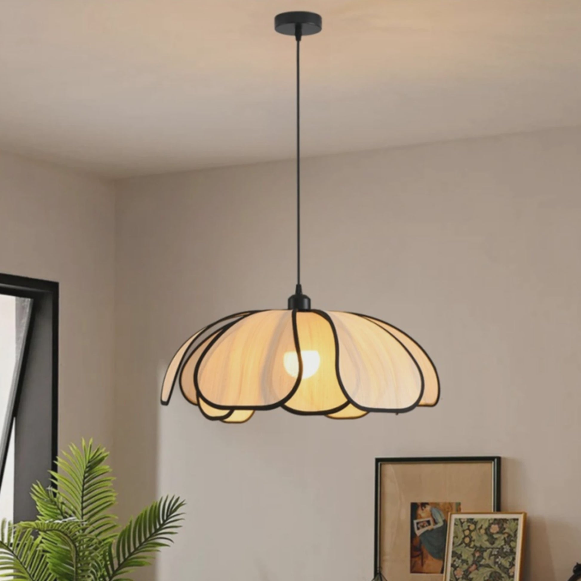 Moderne Petal Hanglamp - In Hoogte Verstelbaar - Sfeervolle Verlichting voor Woonkamer, Eetkamer & Keuken