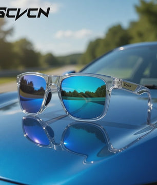 SCVCN Polarized Sportzonnebril - UV400 Bescherming voor Fietsen, Wandelen & Outdoor