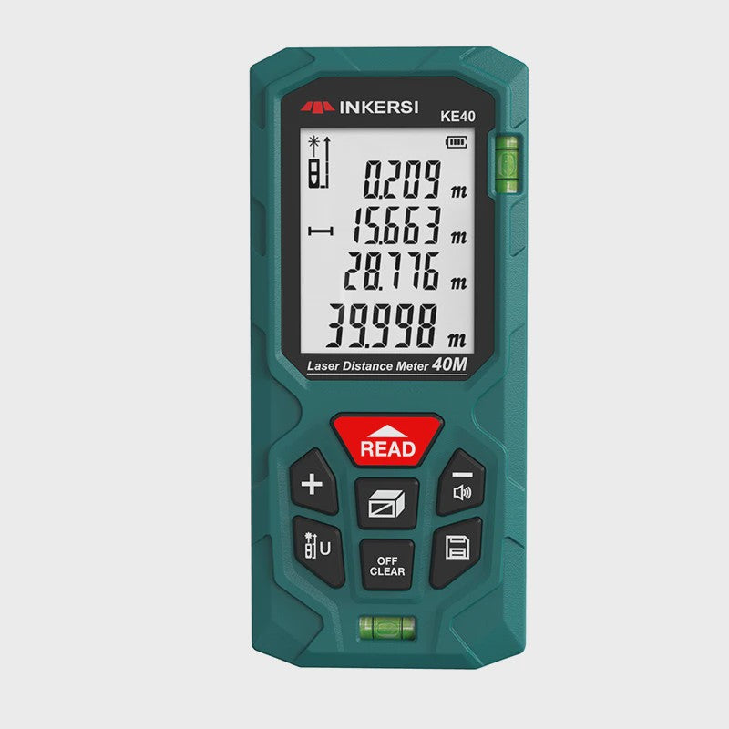 INKERSI Laser Afstandsmeter 40M/70M/120M - Digitale Meetlint met Hoge Precisie