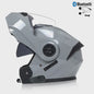 Modulaire Motorhelm Unisex met Dubbel Vizier & Bluetooth - DOT Gecertificeerd