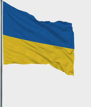 5x Oekraïense Vlag 90x150cm - Nationale Vlag van Oekraïne