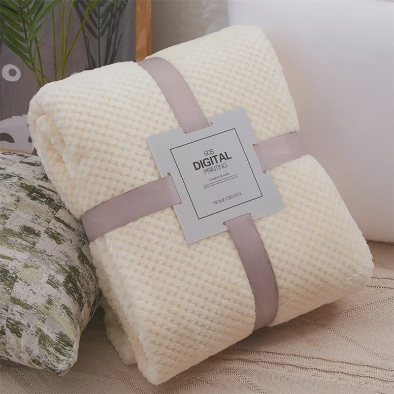 Zachte Fleece Baby Deken - Warm & Comfortabel voor Pasgeborenen, Kinderwagen & Kinderkamer