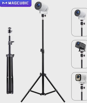 Magcubic Universele Verstelbare Projector Tripod Stand & Mount - Draagbaar & Compact