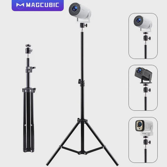 Magcubic Universele Verstelbare Projector Tripod Stand & Mount - Draagbaar & Compact