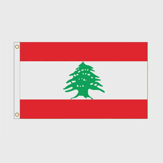 Libanon Vlag 90x150cm - Nationale Vlag & Decoratie Banner