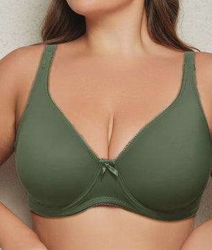 BEAUWEAR Plus Size Beugel BH voor Grote Borsten - Dun & Zonder Vulling (0XL-5XL)
