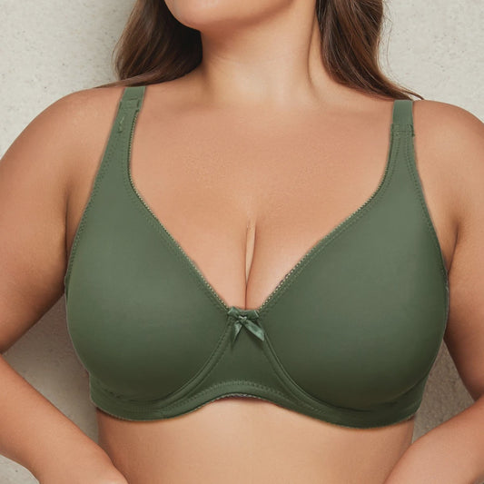 BEAUWEAR Plus Size Beugel BH voor Grote Borsten - Dun & Zonder Vulling (0XL-5XL)