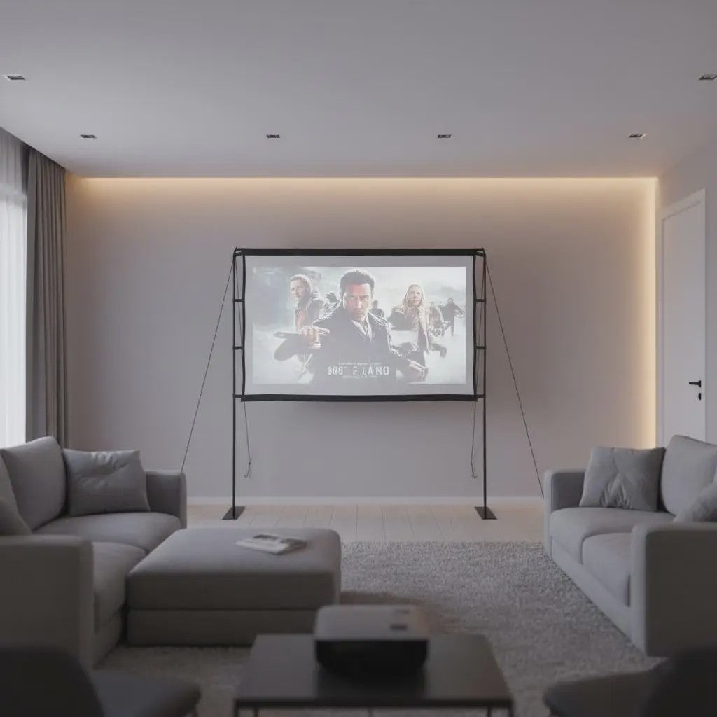 Projectiescherm 84 inch 4:3 met Draagbare Standaard