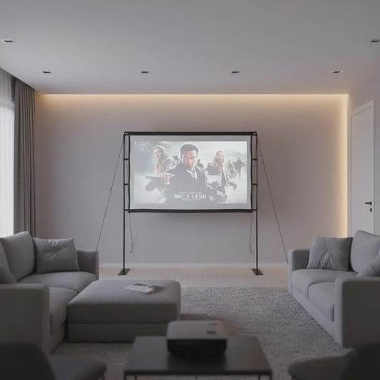 Projectiescherm 84 inch 4:3 met Draagbare Standaard