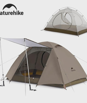 Naturehike Cloud River 2-3 Persoons Tent: Lichtgewicht, Waterdicht & UV-beschermend Kampeeravontuur