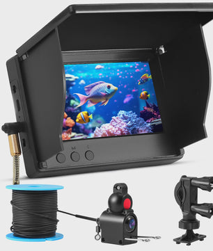 Waterdichte Onderwater Viscamera met 4.3" Kleurenscherm en Nachtzicht