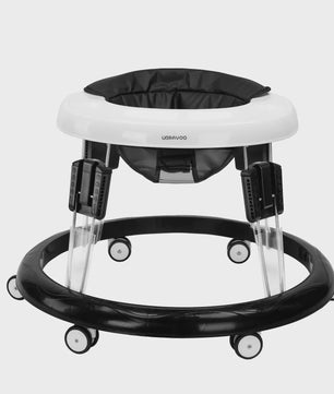 Verstelbare Baby Loopwagen met Afneembare Tray - Veilig en Opvouwbaar voor Kinderen 6-18 Maanden