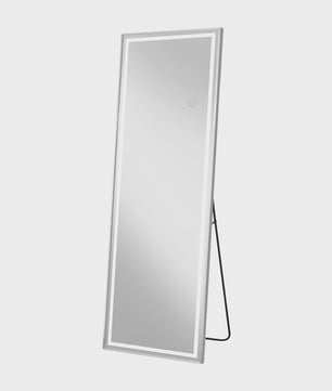 Staande Spiegel met LED Verlichting (160x50 cm) - Dimbare Helderheid & 3 Kleurtemperaturen